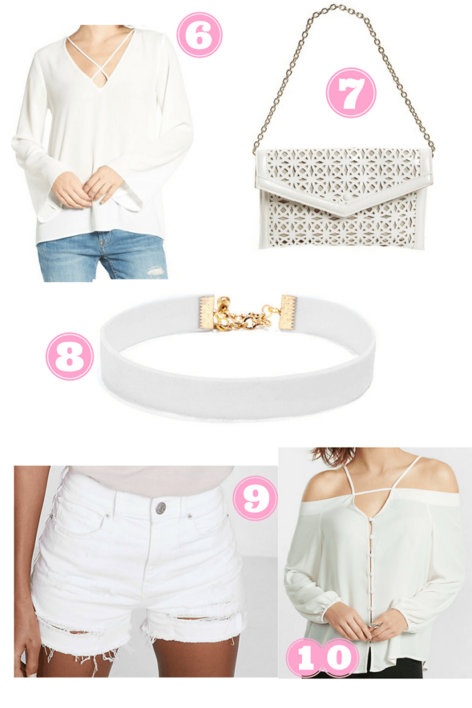 white spring outfits