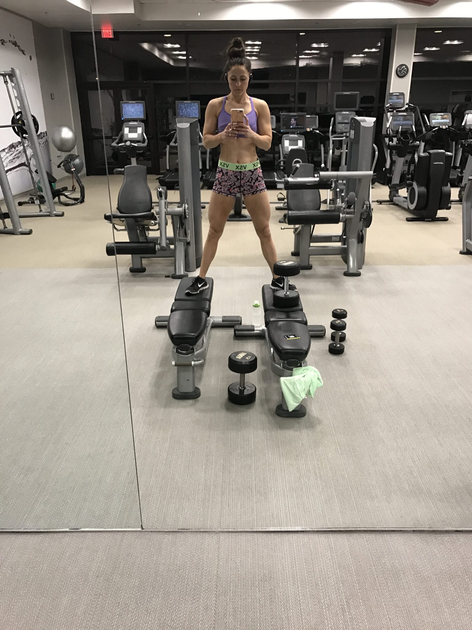 gym - Our Stay at Orlando World Center Marriott by popular New Jersey travel blogger Fit Mommy in Heels