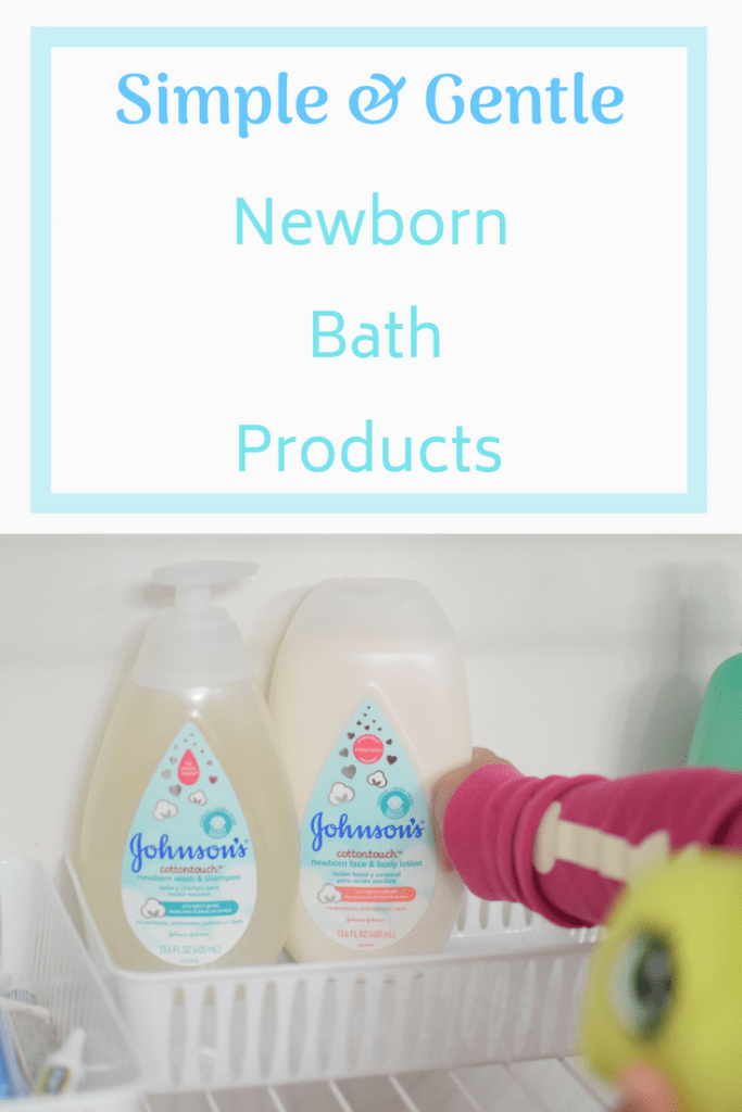 newborn bath products