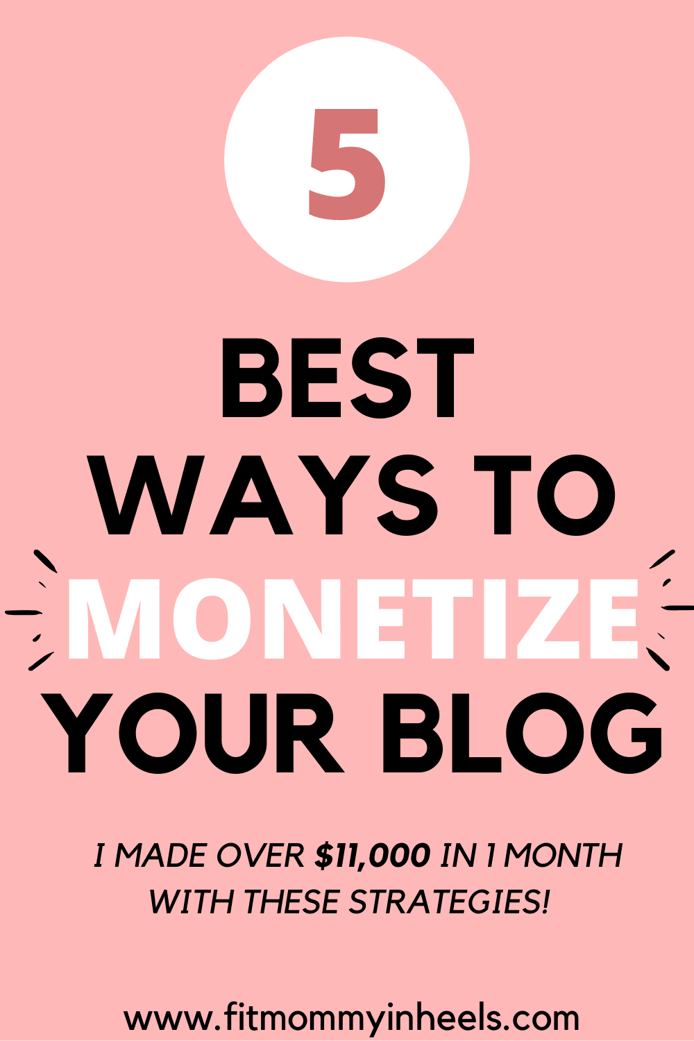 monetize your blog
