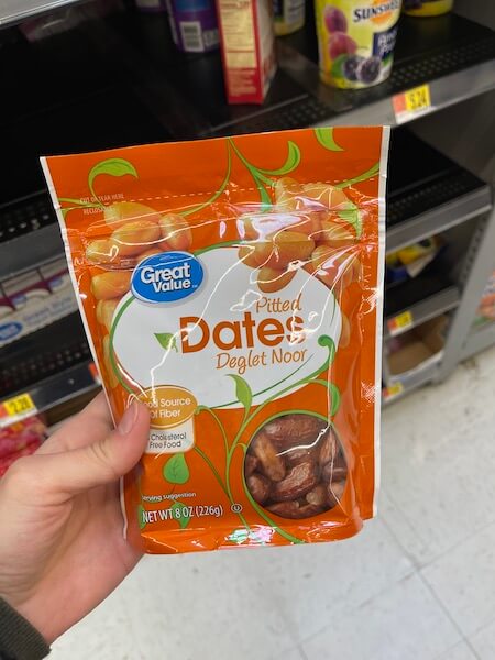 pitted dates