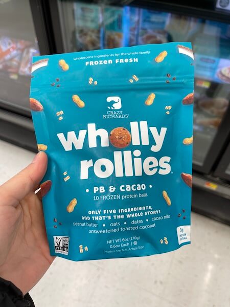 wholly rollies - healthy walmart snacks