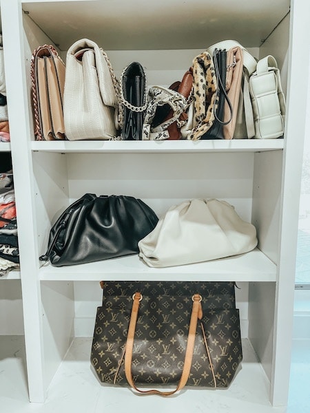 shelf for purses